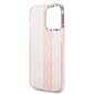 Karl Lagerfeld Monogram Vertical Stripe Case for iPhone 14 Pro Max Pink cena un informācija | Telefonu vāciņi, maciņi | 220.lv