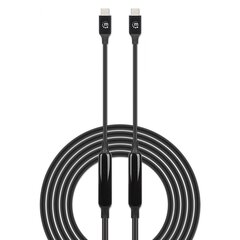 Manhattan USB-C 3.2 Gen2 3m 8K*60Hz 10Gbps 60W 3A cena un informācija | Savienotājkabeļi | 220.lv