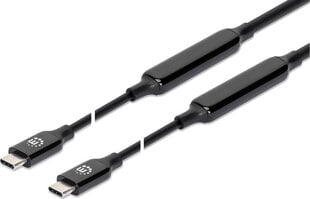 Manhattan USB-C 3.2 Gen2 3 м 8K*60 Гц 10 Гбит/с 60 Вт 3A цена и информация | Кабели для телефонов | 220.lv