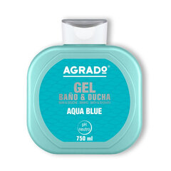 Гель для душа Agrado Aqua Blue, 750 мл цена и информация | Масла, гели для душа | 220.lv