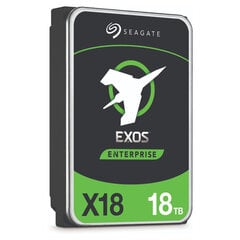 HDD Seagate Exos X18 3,5" 18TB SATA cena un informācija | Iekšējie cietie diski (HDD, SSD, Hybrid) | 220.lv