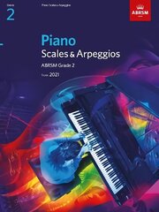 Piano Scales & Arpeggios, ABRSM Grade 2: from 2021 цена и информация | Книги об искусстве | 220.lv