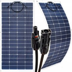 Elastīgas struktūras saules panelis 200W 12V цена и информация | Комплектующие для солнечных электростанций | 220.lv