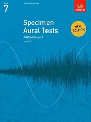 Specimen Aural Tests, Grade 7: new edition from 2011 New edition cena un informācija | Mākslas grāmatas | 220.lv