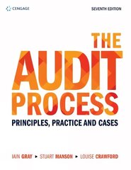 Audit Process: Principles, Practice and Cases 7th edition cena un informācija | Ekonomikas grāmatas | 220.lv