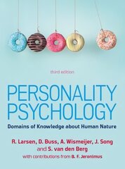 Personality Psychology: Domains of Knowledge about Human Nature, 3e 3rd edition cena un informācija | Sociālo zinātņu grāmatas | 220.lv