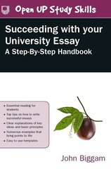 Succeeding with Your University Essay cena un informācija | Sociālo zinātņu grāmatas | 220.lv