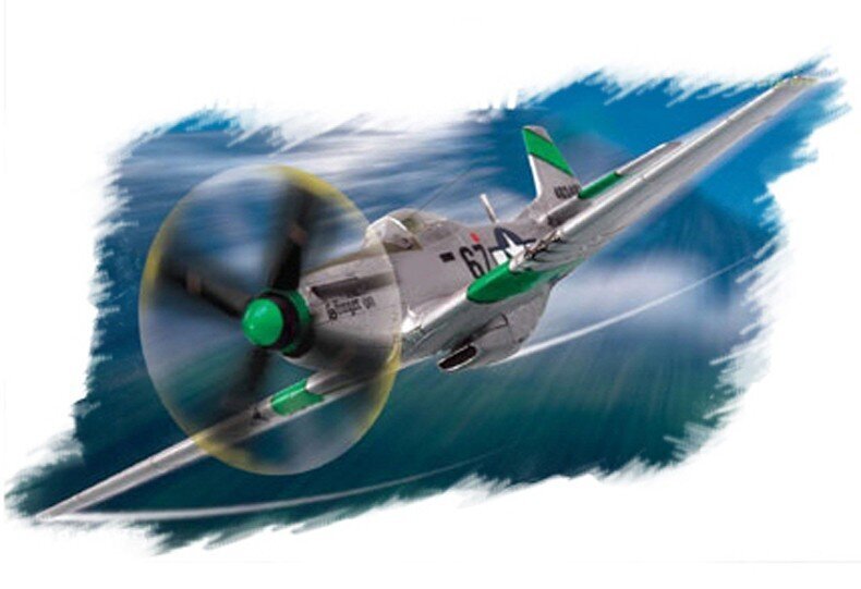 Hobby Boss Plastmasas modelis P-51D Mustang IV цена и информация | Kolekcionējamie modeļi | 220.lv