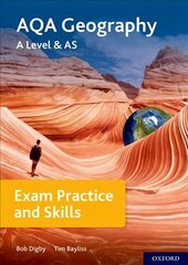 AQA A Level Geography Exam Practice: With all you need to know for your 2022 assessments cena un informācija | Sociālo zinātņu grāmatas | 220.lv