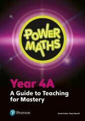 Power Maths Year 4 Teacher Guide 4A cena un informācija | Sociālo zinātņu grāmatas | 220.lv