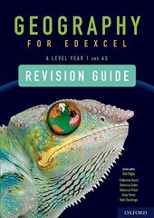 Geography for Edexcel A Level Year 1 and AS Level Revision Guide: With all you need to know for your 2022 assessments цена и информация | Книги по социальным наукам | 220.lv