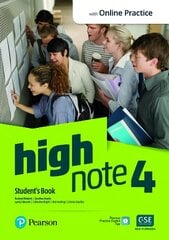 High Note 4 Student's Book with Standard PEP Pack cena un informācija | Svešvalodu mācību materiāli | 220.lv