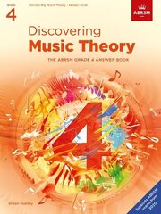 Discovering Music Theory, The ABRSM Grade 4 Answer Book: Answers цена и информация | Книги об искусстве | 220.lv