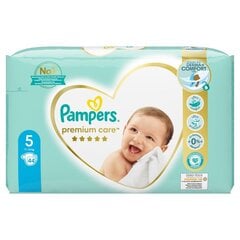 Подгузники PAMPERS Premium Care 5 размер, 44 шт. цена и информация | Подгузники | 220.lv