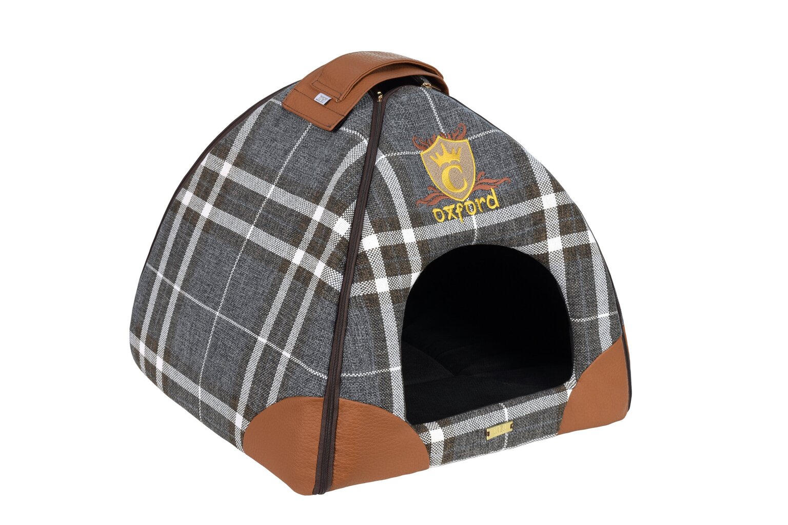 Cazo Pet House Oxford gulta mājdzīvniekam 47x46x40cm cena un informācija | Suņu gultas, spilveni, būdas | 220.lv