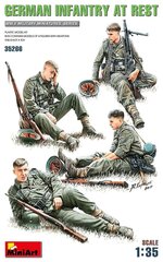 Līmējams modelis  MiniArt 35266 German Infantry at Rest 1/35 цена и информация | Склеиваемые модели | 220.lv