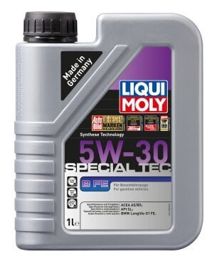 Liqui Moly motoreļļa SPECIAL TEC B FE 5W-30, 1l цена и информация | Motoreļļas | 220.lv