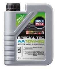 Масло моторное Liqui Moly Special Tec AA 10W-30, 4л цена и информация | Моторное масло | 220.lv