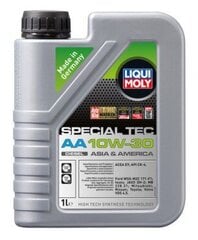 Liqui Moly motoreļļa Special Tec AA 10W-30, 1l cena un informācija | Motoreļļas | 220.lv