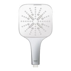 Ручной душ GROHE QuickFix Vitalio 130 SmartActive Cube, 3 струи, хром, 26595000 цена и информация | Аксессуары для душа, смесителей | 220.lv