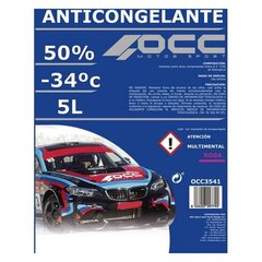 Антифриз OCC Motorsport 50% (5 л) цена и информация | Очищающие и охлаждающие жидкости | 220.lv