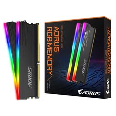 Gigabyte Aorus RGB 16GB (2x8GB) DDR4 PC4 цена и информация | Оперативная память (RAM) | 220.lv