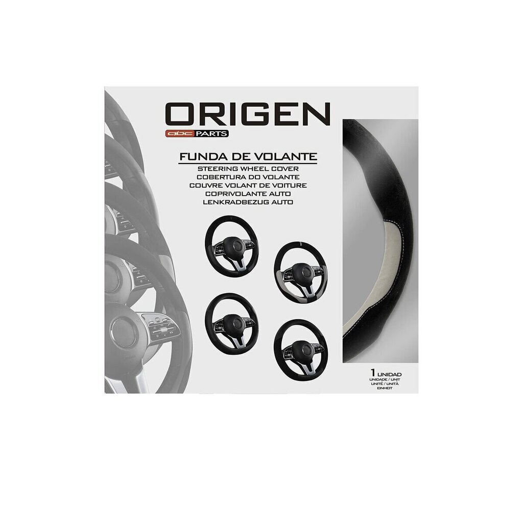 Stūres Pārklājs Origen ORG40001 Pelēks cena un informācija | Auto piederumi | 220.lv