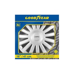 колпаки Goodyear ESTAMBUL Серебряный 16" цена и информация | Колпаки на колеса | 220.lv