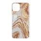 Forcell MARBLE аpvalks priekš iPhone 12 Pro Max (6,7″) – Golden цена и информация | Telefonu vāciņi, maciņi | 220.lv