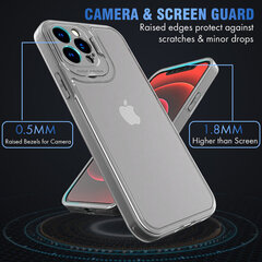 Shield apvalks priekš iPhone 12 Pro Max (6,7″) – Caurspīdīgs cena un informācija | Telefonu vāciņi, maciņi | 220.lv
