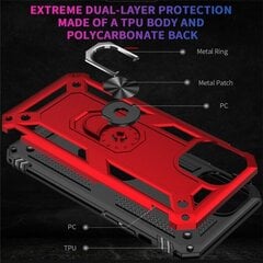 Противоударный защитный чехол для iPhone 12 Pro Max (6,7″), красный цена и информация | Чехлы для телефонов | 220.lv
