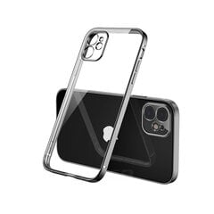 Silikona apvalks 2020 priekš iPhone 12 Pro Max (6,7″) – Melns цена и информация | Чехлы для телефонов | 220.lv