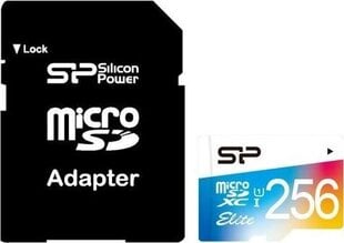 Silicon Power SP256GBSTXBU1V20SP 256 GB cena un informācija | Atmiņas kartes fotokamerām | 220.lv