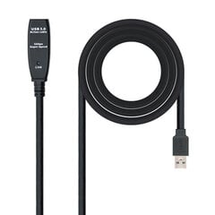 USB pagarinājumu Kabelis NANOCABLE 10.01.0311 5 m cena un informācija | Adapteri un USB centrmezgli | 220.lv