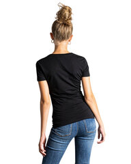 Sieviešu T-krekls Love Moschino, melns cena un informācija | T-krekli sievietēm | 220.lv