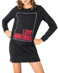 Kleita sievietēm Love Moschino, melna cena un informācija | Kleitas | 220.lv