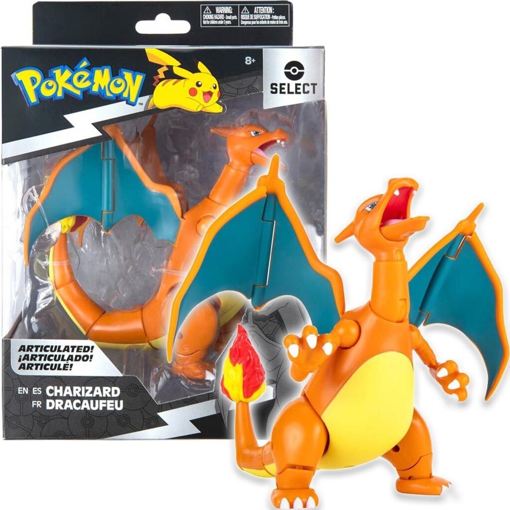 Pokemon Charizard 15cm 2407 cena un informācija | Datorspēļu suvenīri | 220.lv