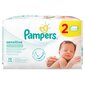 Mitrās salvetes PAMPERS Baby Sensitive, 2x56 gab. cena un informācija | Mitrās salvetes, vienreizlietojamie paladziņi | 220.lv