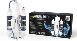 Arka Aquatics - Myaqua190 reversās osmozes sistēma 190L dienā. cena un informācija | Akvāriji un aprīkojums | 220.lv