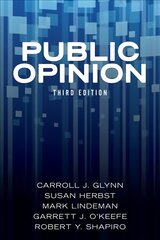 Public Opinion 3rd edition cena un informācija | Sociālo zinātņu grāmatas | 220.lv