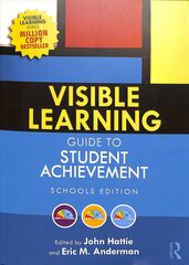 Visible Learning Guide to Student Achievement: Schools Edition cena un informācija | Sociālo zinātņu grāmatas | 220.lv