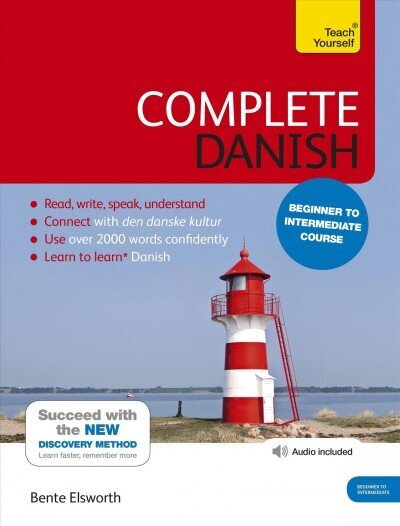 Complete Danish Beginner to Intermediate Course: (Book and audio support) New edition cena un informācija | Svešvalodu mācību materiāli | 220.lv