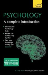 Psychology: A Complete Introduction: Teach Yourself цена и информация | Книги по социальным наукам | 220.lv