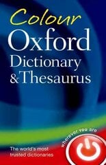 Colour Oxford Dictionary & Thesaurus 3rd Revised edition цена и информация | Учебный материал по иностранным языкам | 220.lv