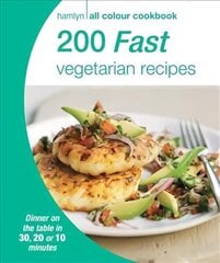 Hamlyn All Colour Cookery: 200 Fast Vegetarian Recipes: Hamlyn All Colour Cookbook цена и информация | Книги рецептов | 220.lv