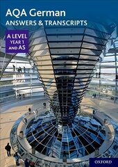 AQA German A Level Year 1 and AS Answers & Transcripts cena un informācija | Svešvalodu mācību materiāli | 220.lv