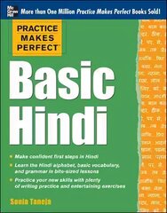 Practice Makes Perfect Basic Hindi цена и информация | Учебный материал по иностранным языкам | 220.lv