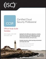 (ISC)2 CCSP Certified Cloud Security Professional Official Study Guide 3rd Edition цена и информация | Книги по социальным наукам | 220.lv