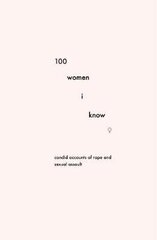 100 Women I Know: Candid accounts of rape and sexual assault cena un informācija | Sociālo zinātņu grāmatas | 220.lv