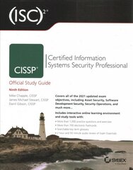 (ISC)2 CISSP Certified Information Systems Securit y Professional Official Study Guide & Practice Tes ts Bundle, 3rd Edition 3rd Edition cena un informācija | Ekonomikas grāmatas | 220.lv